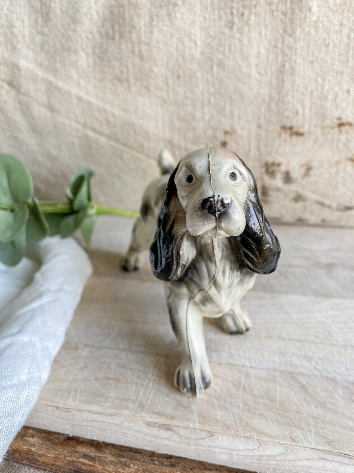 working cocker spaniel figurines