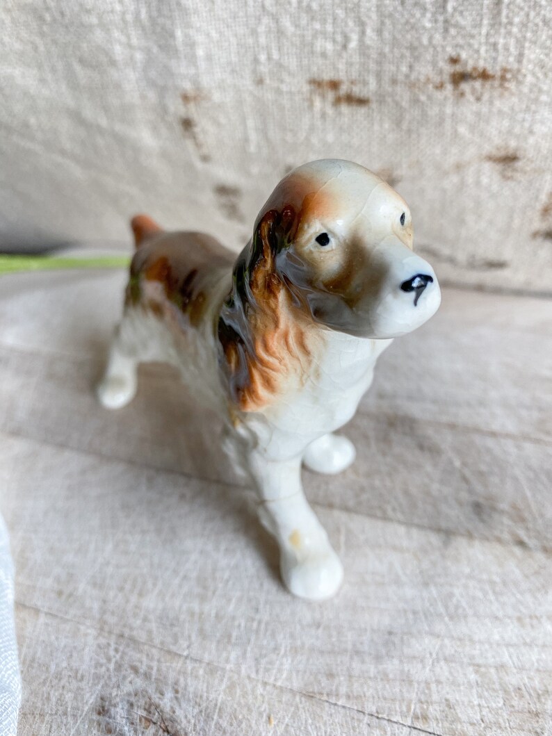 Vintage Ceramic Made in Japan Dog / Vintage Decor / Dog Decor Etsy