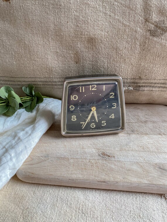 Vintage Westclox Clock / Vintage Decor / Vintage Clock / Etsy