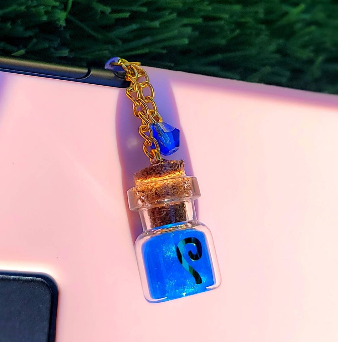 Antidote Potion Dust Plug Charm / Monster Hunter Dust Plug / Etsy