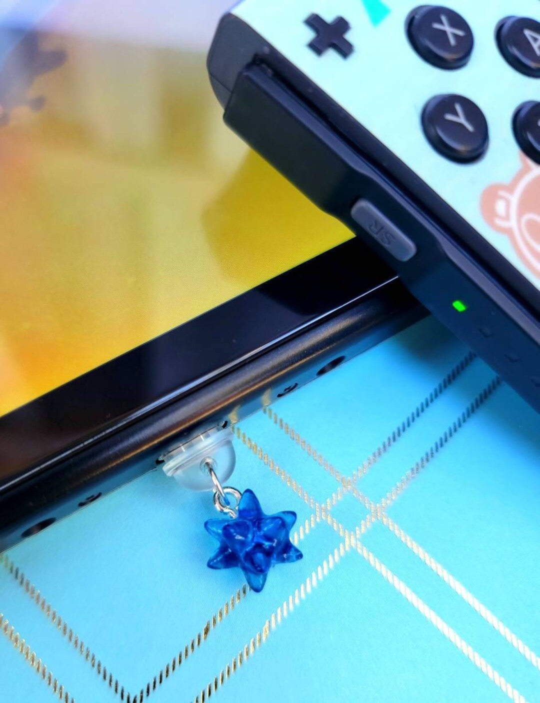 Gemini Fragment USB C Dust Plug / Kawaii Phone Accessories / ACNH