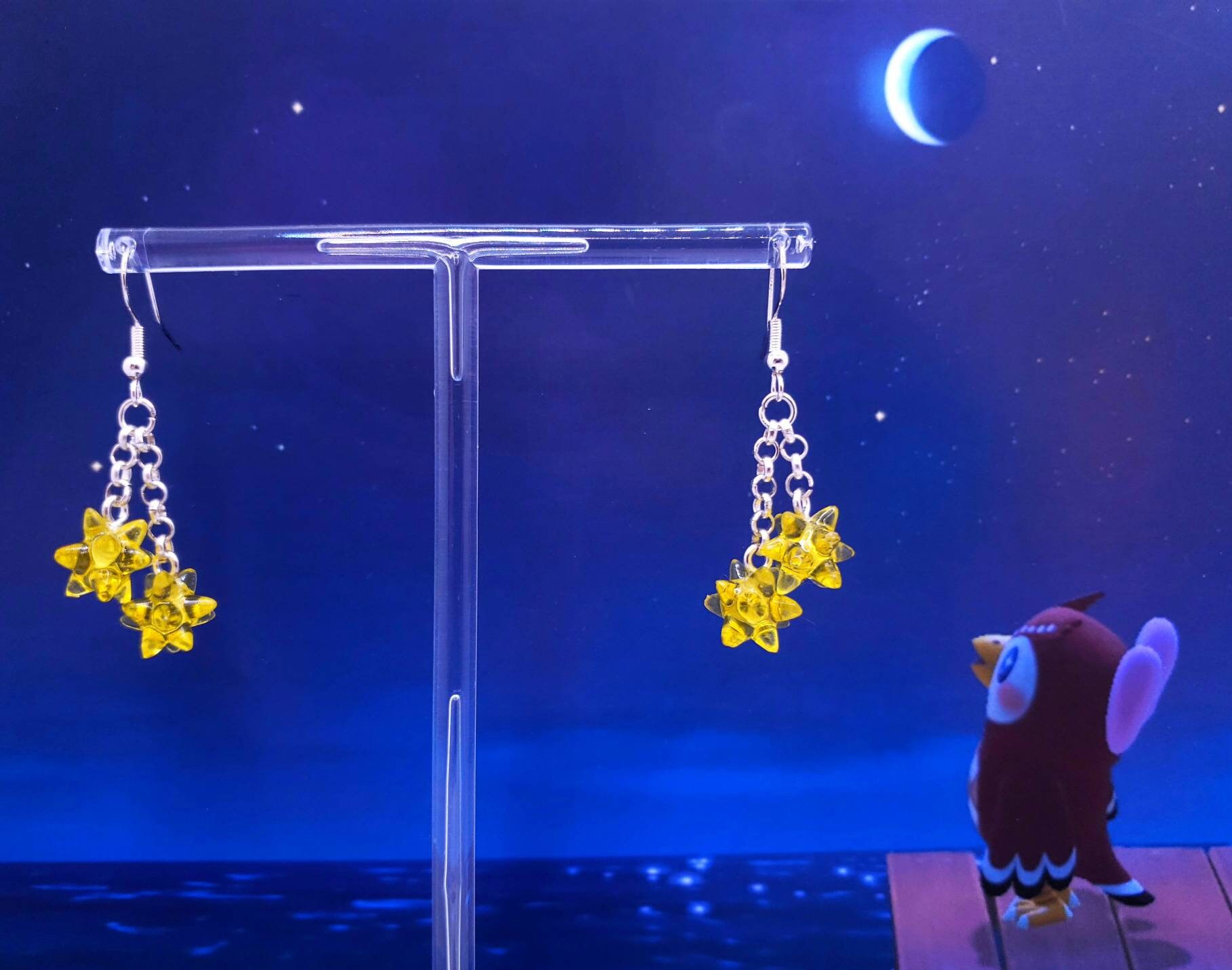 Shooting Stars ACNH Inspired Earrings / ACNH Jewelry / AC New Etsy