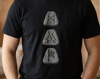Camiseta Enigma Runeword - Camiseta clásica de algodón inspirada en Diablo