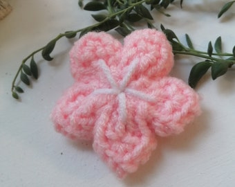 Handmade Crochet Amigurumi Catnip Sakura Cherry Blossom Cat Toy