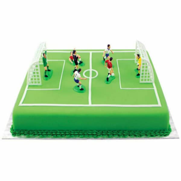 PME Soccer Football Cake Topper Decorations Birthday Cake Decorating 9 Piece Set