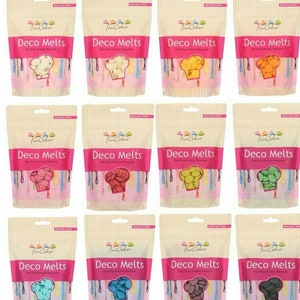 FunCakes Candy Melts Deco Melts Cake Pop Chocolate Buttons 250g All Colours