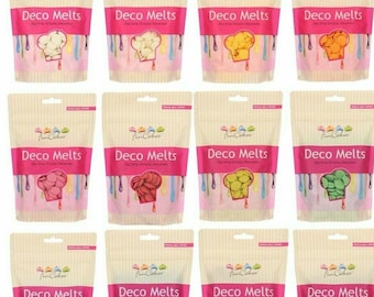 FunCakes Candy Melts Deco Melts Cake Pop Chocolate Buttons 250g All Colours