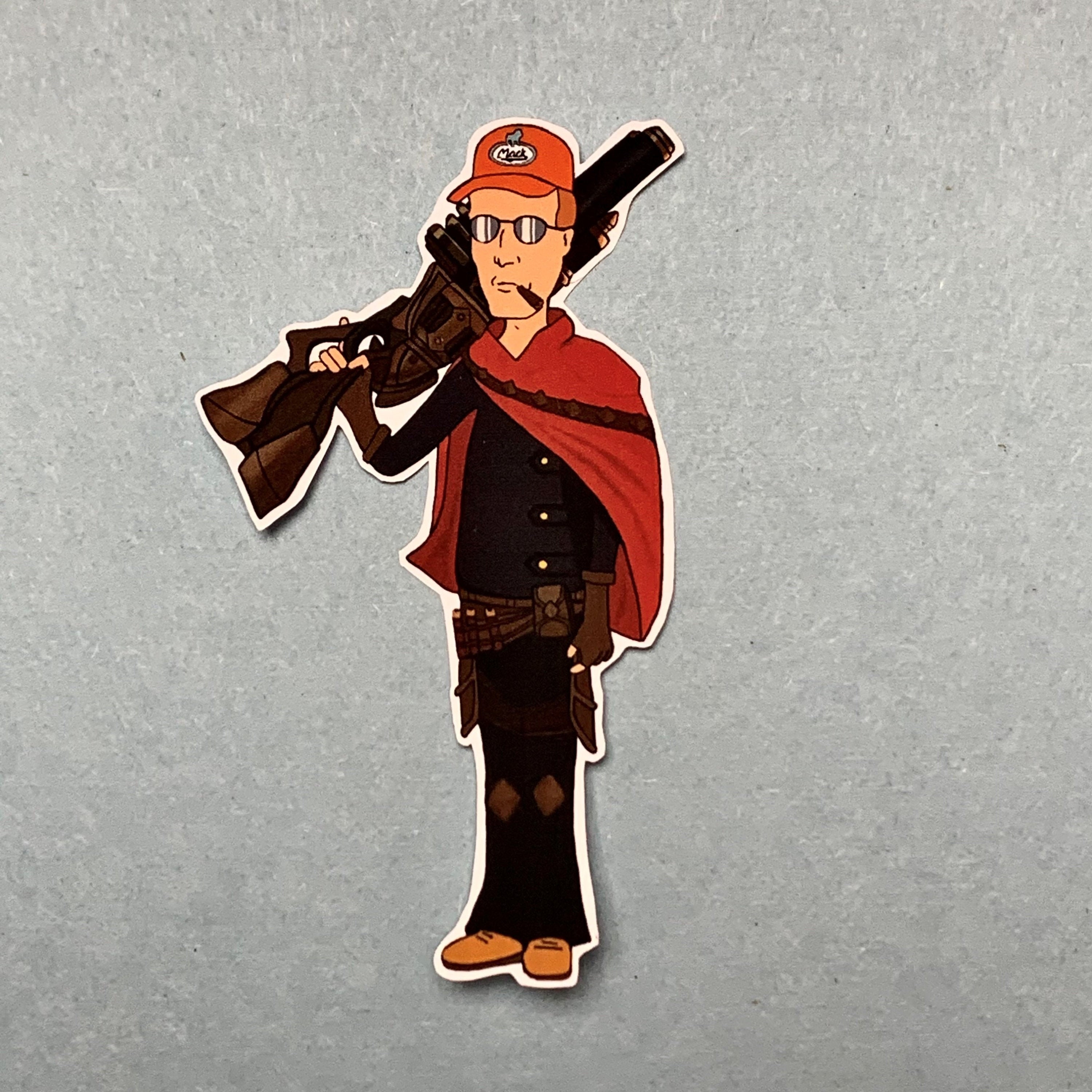 Dale Gribble X Graves Sticker - Etsy