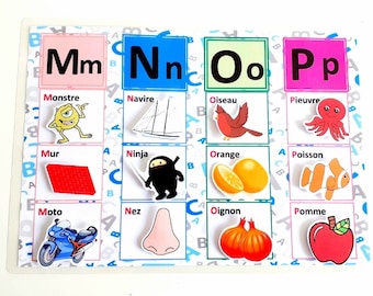 Learn the alphabet Montessori Pedagogy