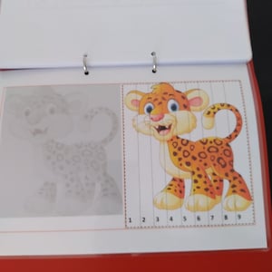 activité chiffres ,digitale  Montessori , périscolaire , fiches apprentissage chiffres , éveil et ludique ,les petits enfants, montessori