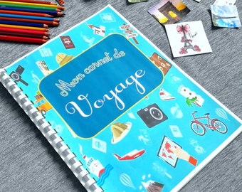 Carnet de Voyage à Remplir pour Enfant, Carnet à Imprimer