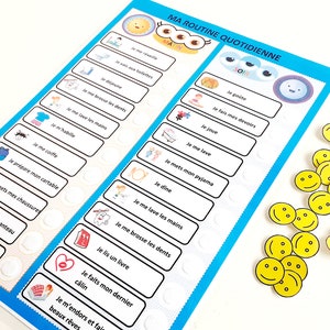 Mi rutina diaria, Día típico, Calendario infantil, Cuadros de responsabilidad, Cuadro de rutinas Montessori, Rutina nocturna, PDF