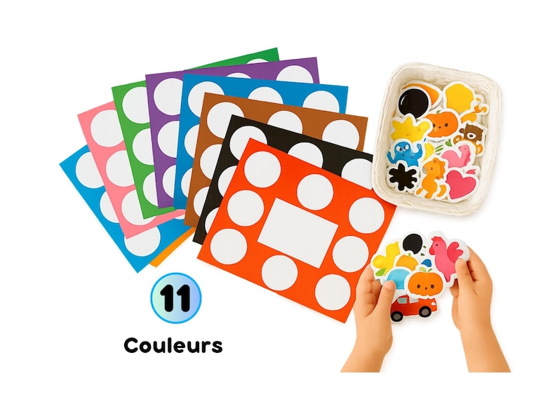 Learn Colors for Kindergarten PDF | Montessori Activity for Kids | Printable Educational Color Game | Nomenclature and Sorting Sheets image 1