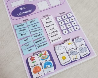 perpetual calendar for children, PDF,