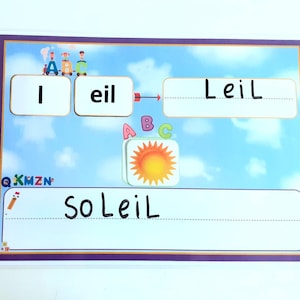 Les sons complexes, Apprendre la lecture, Activités maternelle, Activité Montessori, Fiches maternelle? Apprendre l'alphabet, phonologie GS.