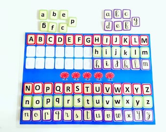Alphabet, Alphabet calendar, learn the alphabet, Alphabet activity, Kindergarten activity, Kindergarten worksheets, Montessori games, My ABC