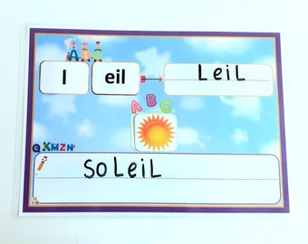 Les Sons Simples Et Les Sons Complexes Jeu Des Sons Etsy New Zealand