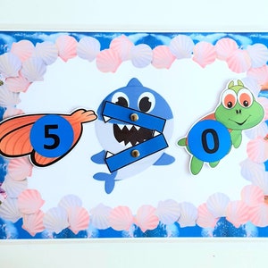 Chiffre maternelle, Comparer des nombres, Jeu Montessori, Apprendre les chiffres, Apprendre à compter , support éducatif, fiches maternelle.