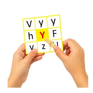Alphabet Letters Pinch Activity | Learning Letters & Fine Motor Skills | Montessori Printable Cards | Educational Game for Grades PS MS GS image 6