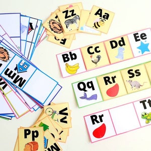 jeu des lettres maternelle, apprendre l'ordre alphabétique, jeu de mémoire, exercice alphabet, jeu alphabet à imprimer, support éducatif