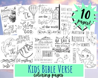 Download Bible Coloring Book Etsy