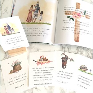 Scripture Cards for Kids Children's Bible Verse Cards Memory Verse