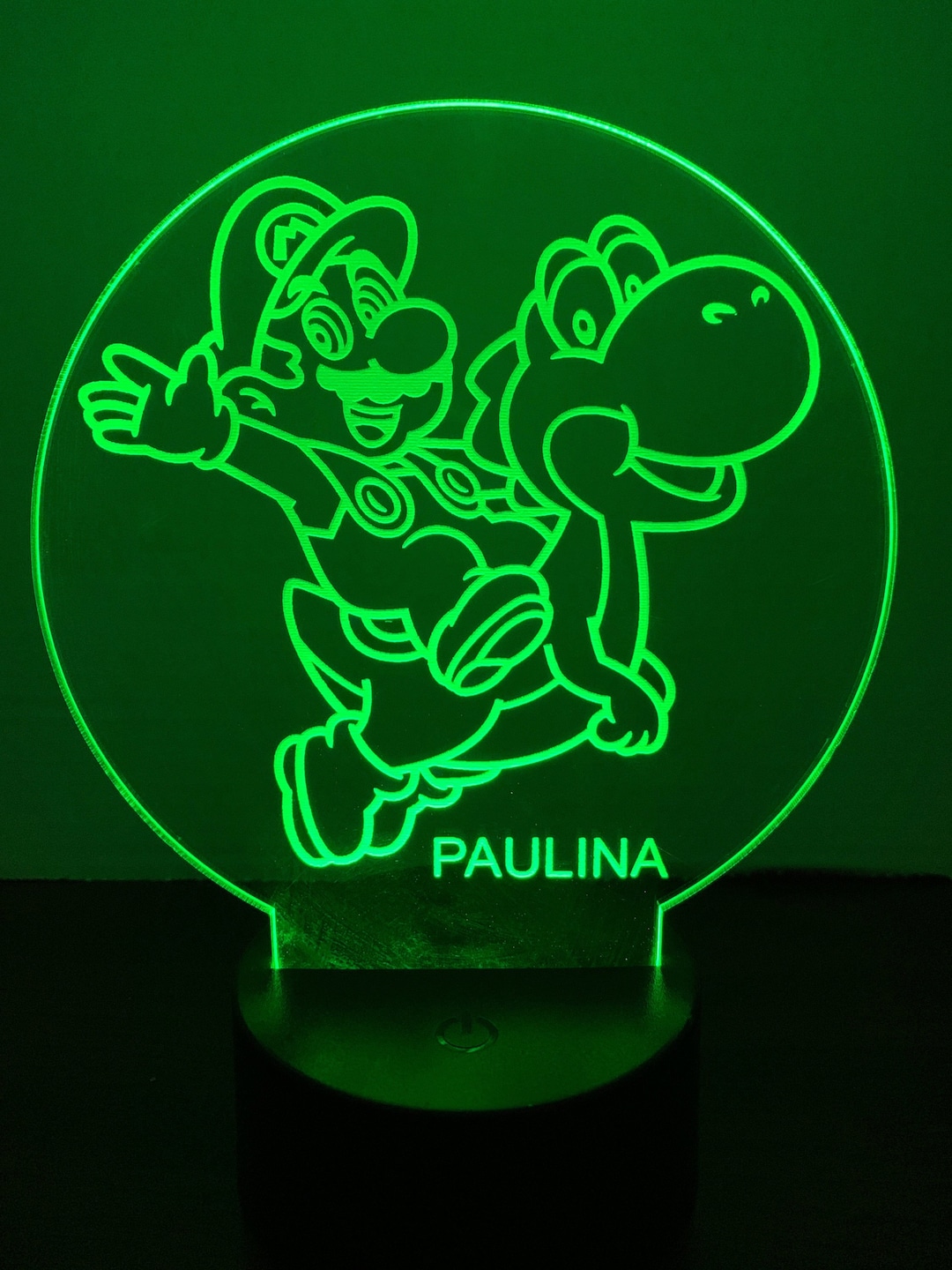 Super Mario and Yoshi LED Light Personalized Etsy 日本