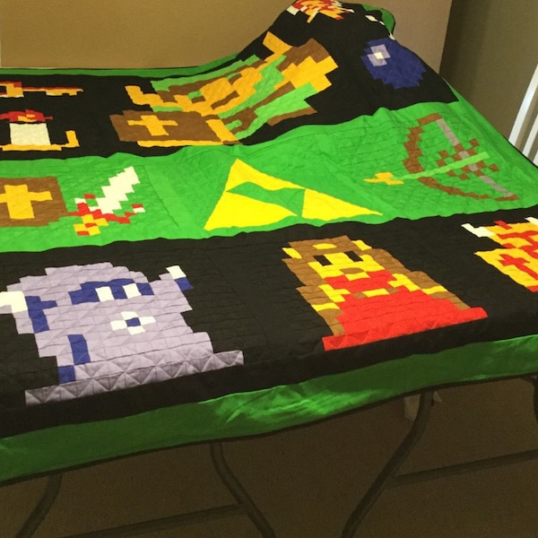 Gamer Quilt Etsy