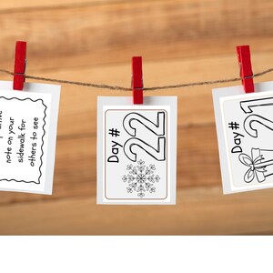 Tarjetas de bondad de Adviento para mamá y yo/papá y yo / Tarjetas de Adviento de Navidad / Tarjetas de Adviento de vacaciones / Tarjetas de Adviento / Adviento de Navidad
