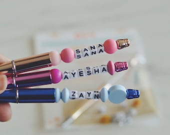 Personalized Custom Pen Qalam Islamic Gift  and Favours - Eid Ramadan Back to School Madressa