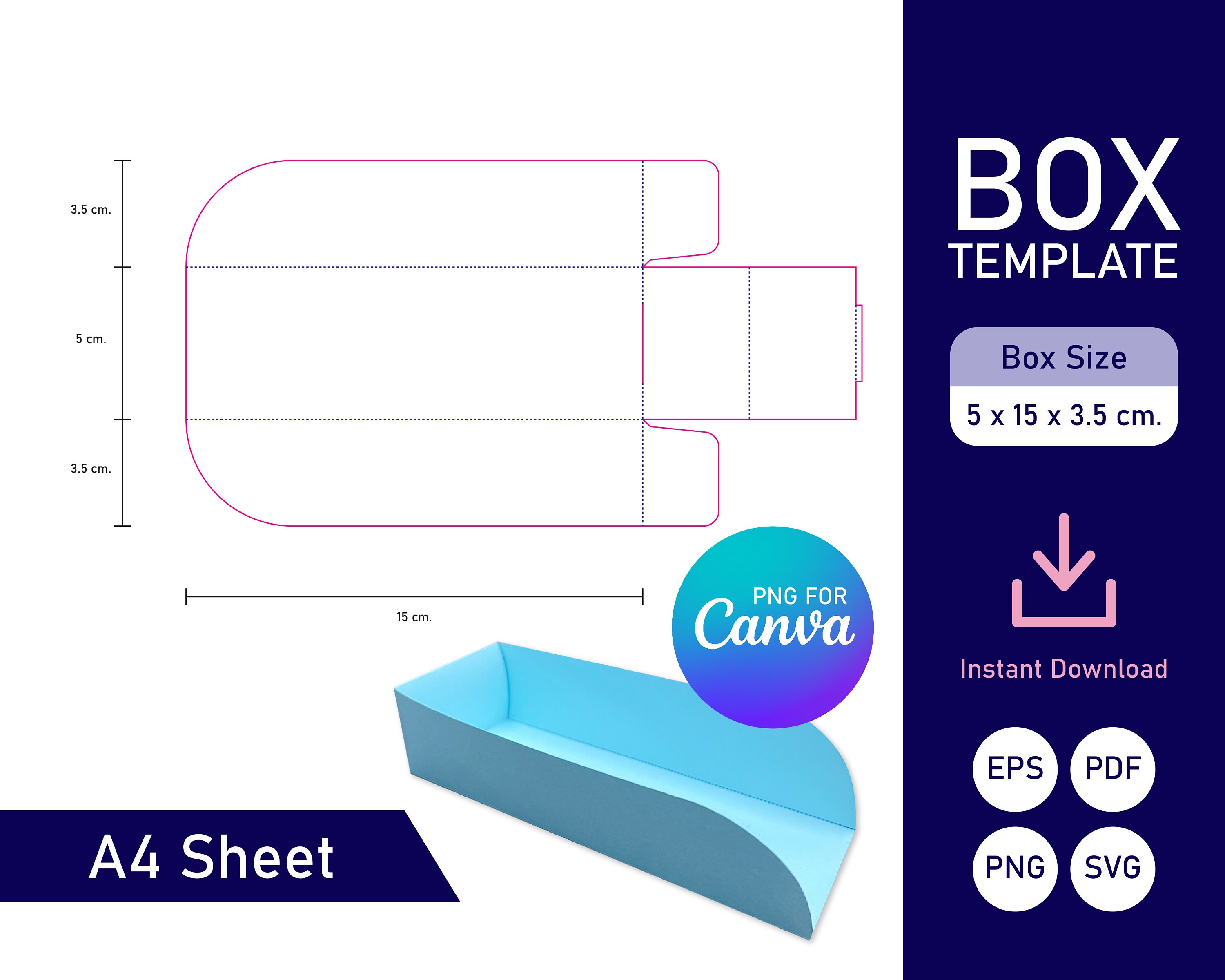 hot-dog-box-template-fast-food-box-template-hot-dog-box-etsy