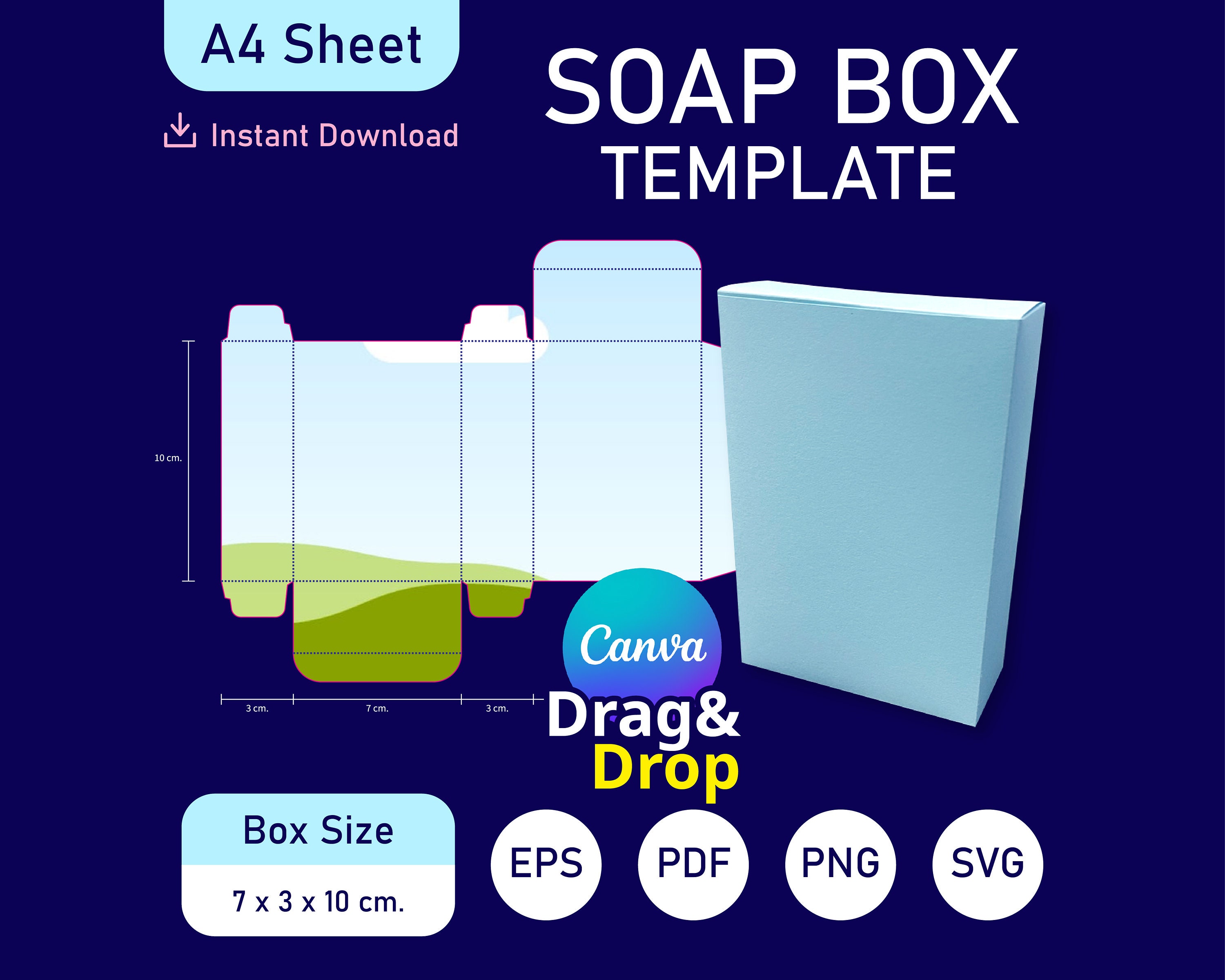 Soap Box Template, Classic Box SVG, Soap Box Packaging, Soap Box SVG Soap Box Template, Classic Box SVG, Soap Box Packaging, Soap Box SVG
