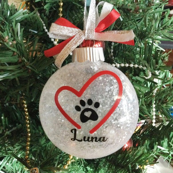 Personalized Pet Domed Disc Ornaments #1