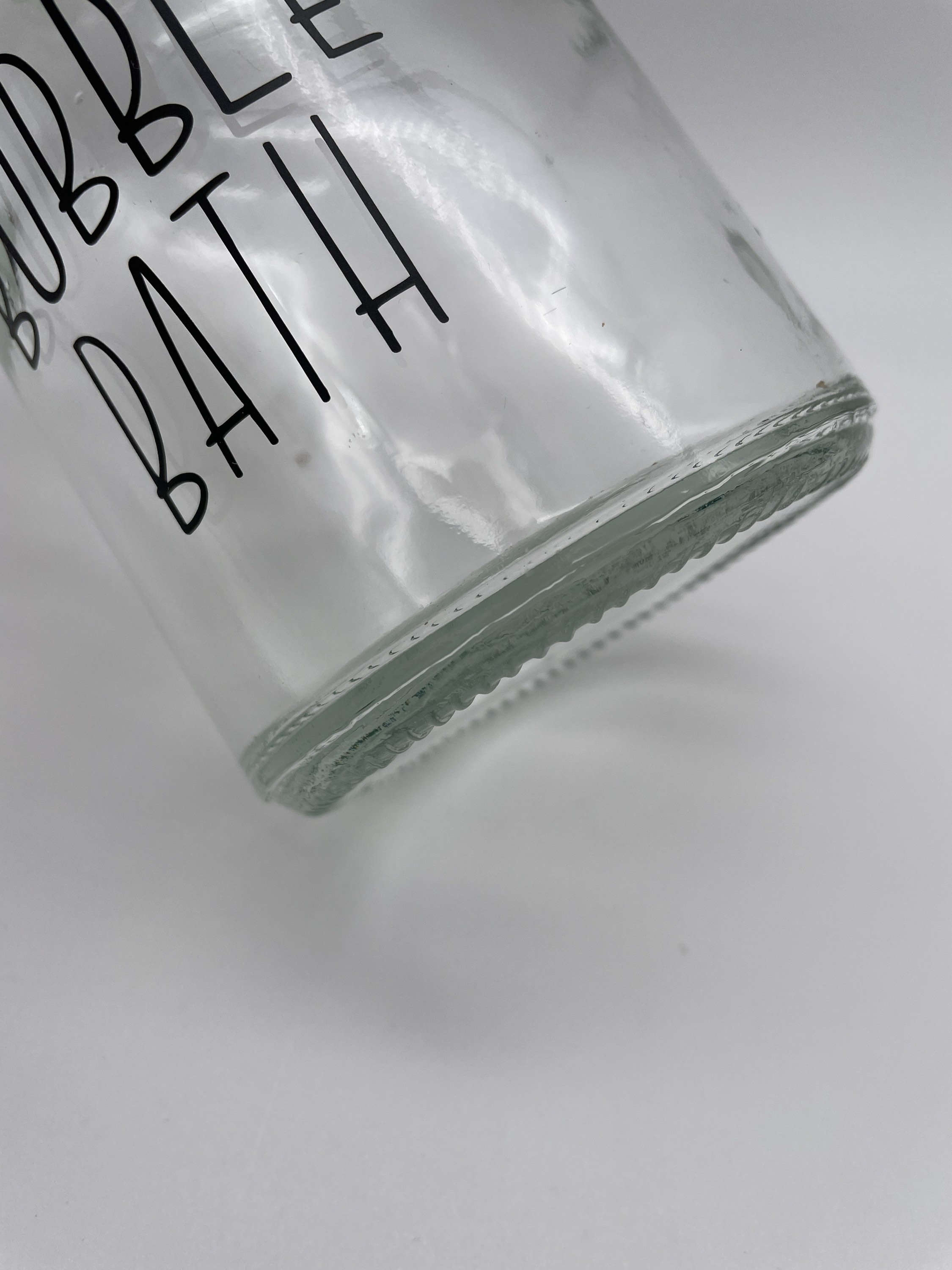 Bubble Bath Bottle Bathroom Décor Bathroom Jars Farmhouse Etsy