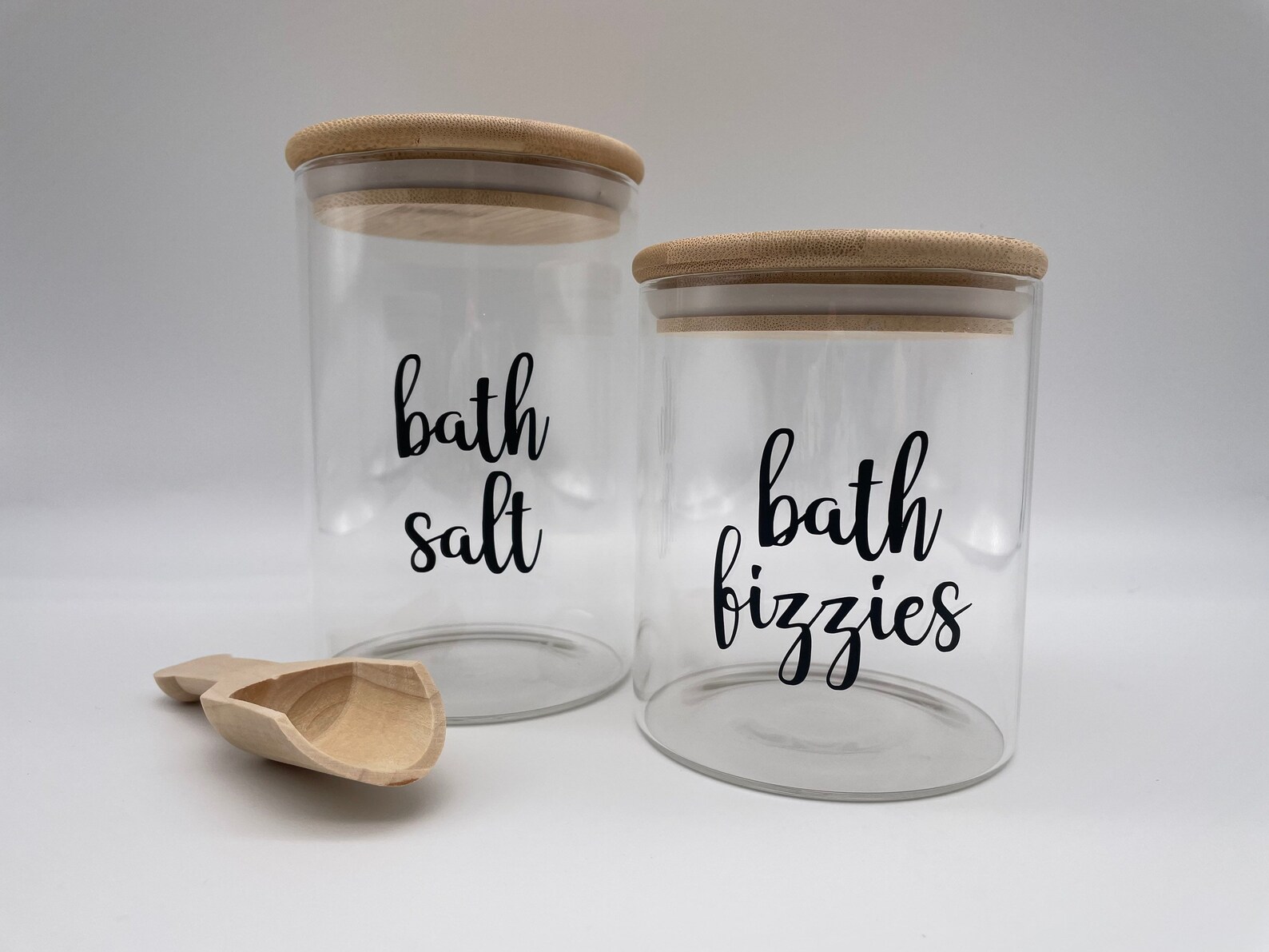 Bath Salt Jar Bath Salts Bathroom Décor Bathroom Jars Etsy
