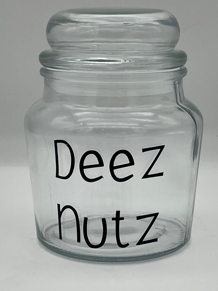 Deez Nuts or Candy Jar Gifts for Dad Dad Jokes Fathers Day Etsy