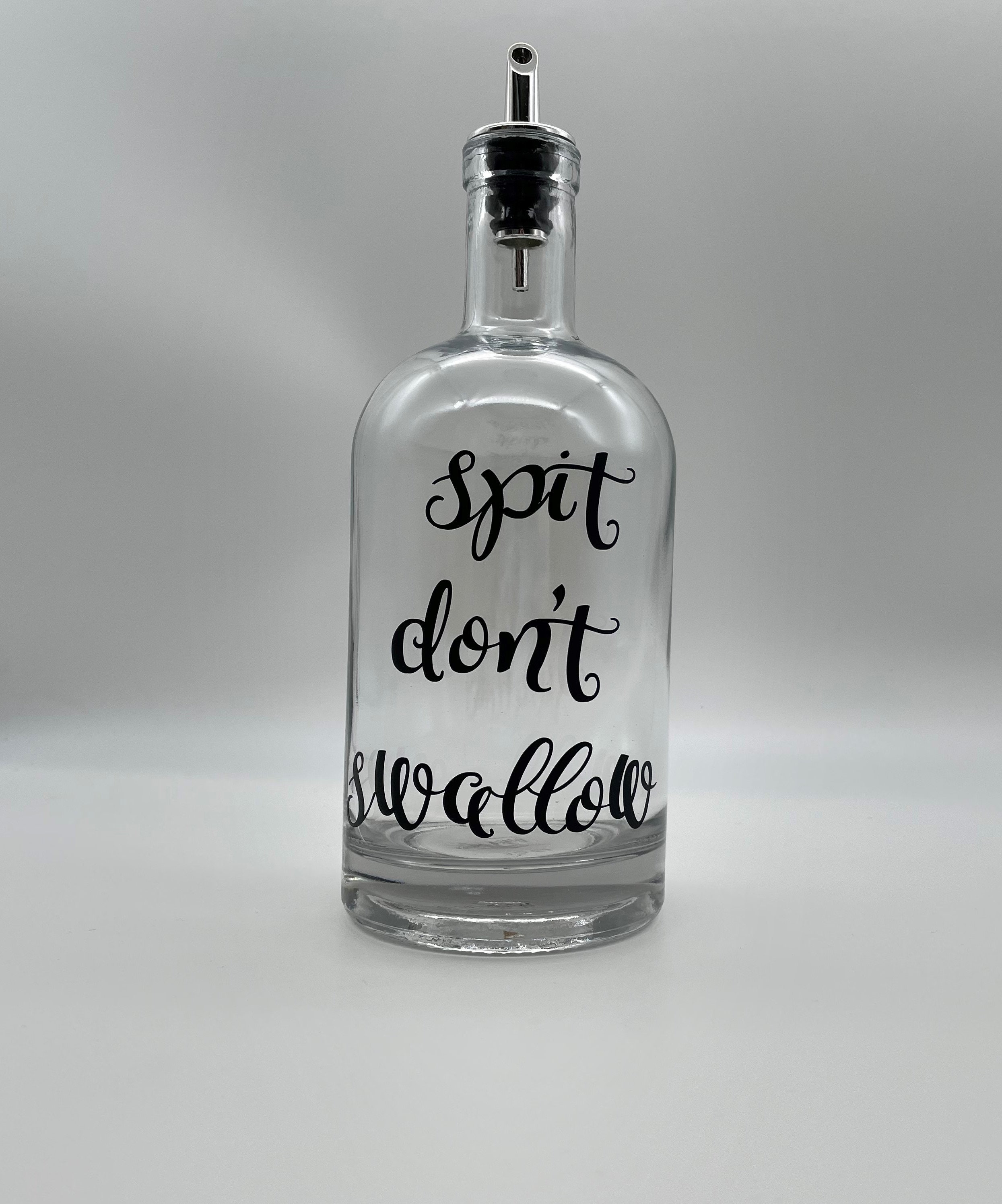 Mouthwash Bottle Spit Don't Swallow Bathroom Storage Etsy