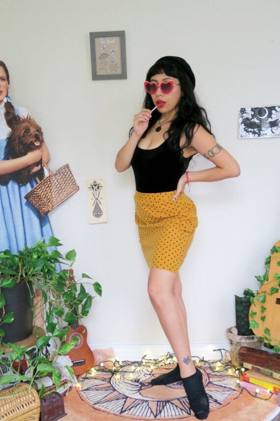Vintage style Polkadot Skirt