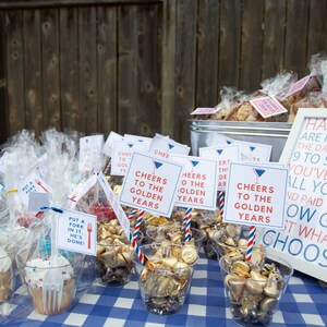 Retirement Party Favor Tags
