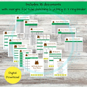 Printable Brownie Girl Scout Troop Leader Planning and Organizing Kit ...