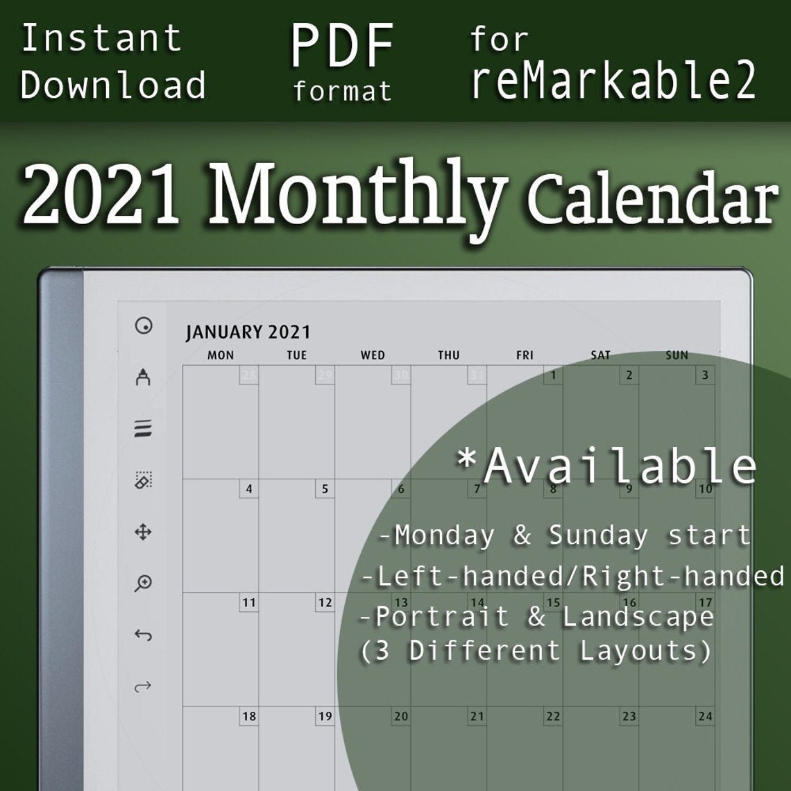 free-remarkable-calendar-template