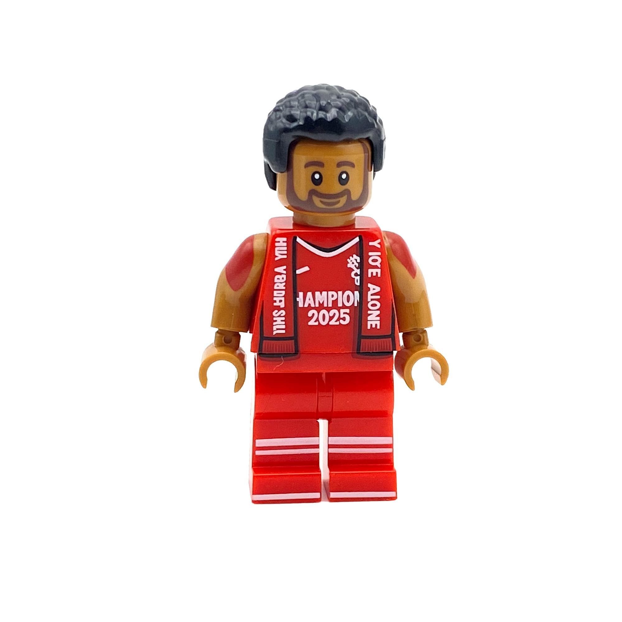 Footballer Mo Salah Football Legend Custom Mini-figure Assembled