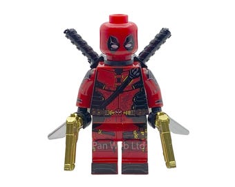 Deadpool Mini Custom Figure Block Figure