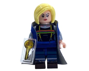 Dr Who Custom Mini Block Figure The Doctor 13th Doctor Thirteenth Doctor Jodie  TV Series