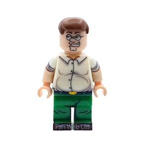 Family Guy Minifigure Peter Griffin Custom Mini-Figure Cult Comedy Cartoon Character Minifig