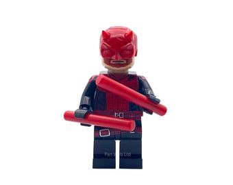 Daredevil Born Again Mini Custom Figure Marvel New Design Mini Block Fig