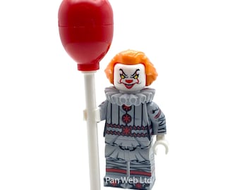 Pennywise IT Clown Mini CustomFigure Horror Clown Desk Mascot