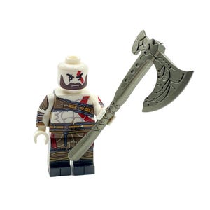 Kratos God of War Custom Mini-figure Video Game Figure Design