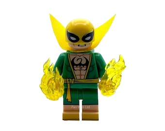 Classic Iron Fist Mini Custom Figure Marvel New Design Mini Block Fig