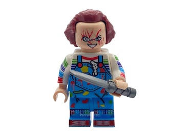 Chucky Custom Mini Block Figure Horror Movie Figure